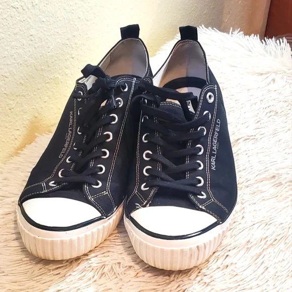 Karl Lagerfeld Canvas Shoes  - NWT Karl Lagerfeld Paris Cate Sneaker - Women main image 2